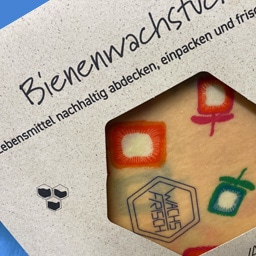 Verpackung Bienenwachs-Tuch